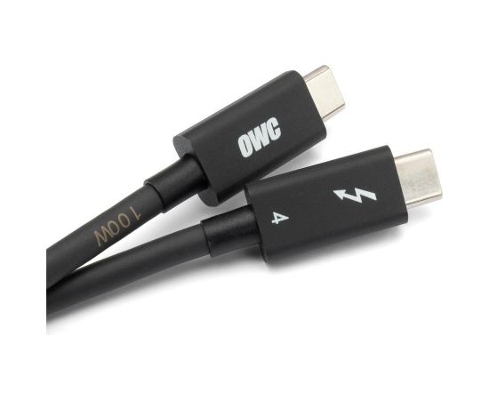 OWC OWCCBLTB4C2.0M Thunderbolt cable 2 m 40 Gbit/s Black