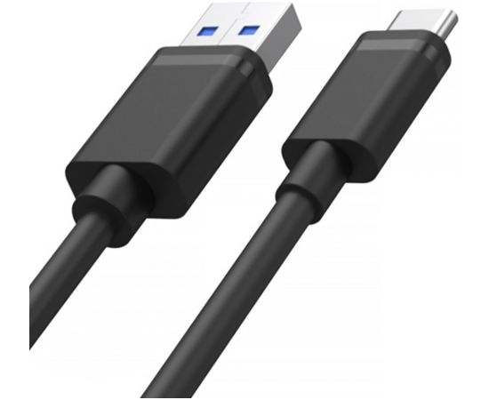 UNITEK KABEL USB USB-A — USB-C 50CM, Y-C481BK BLACK