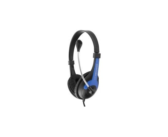 Esperanza EH158B headphones/headset Head-band Black, Blue