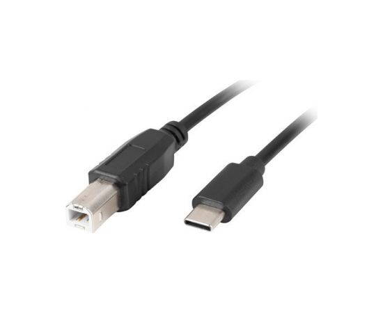 Lanberg CA-USBA-14CC-0018-BK cable 1.8 m USB 2.0 USB C USB B Ferrit Black