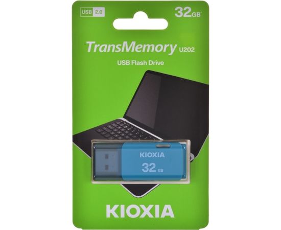 Kioxia TransMemory U202 USB flash drive 32 GB USB Type-A 2.0 Blue