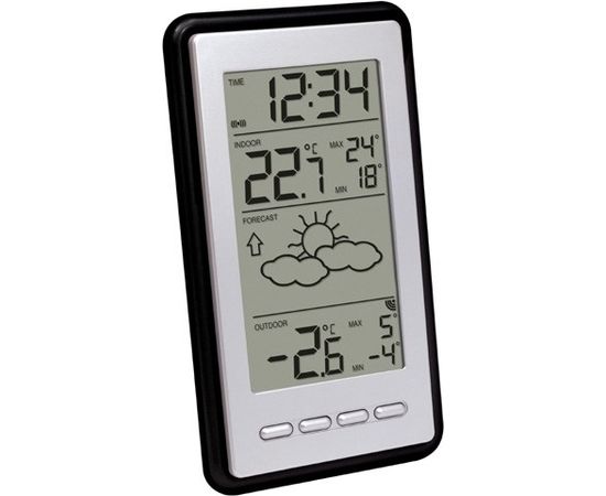 Technoline WS 9130-IT digital weather station Black, Silver