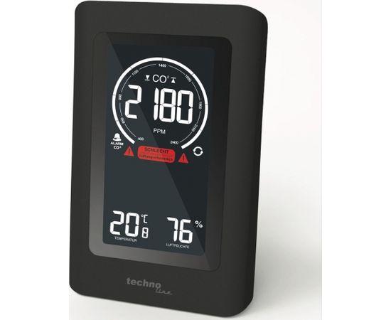 Technoline WL 1030 Black AC/Battery Meteoroloģiskās stacijas