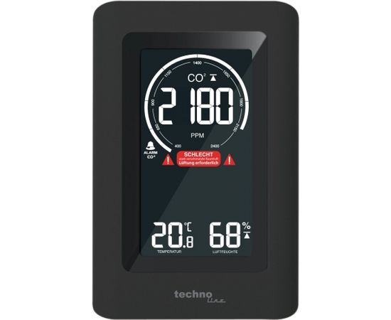 Technoline WL 1030 Black AC/Battery Meteoroloģiskās stacijas