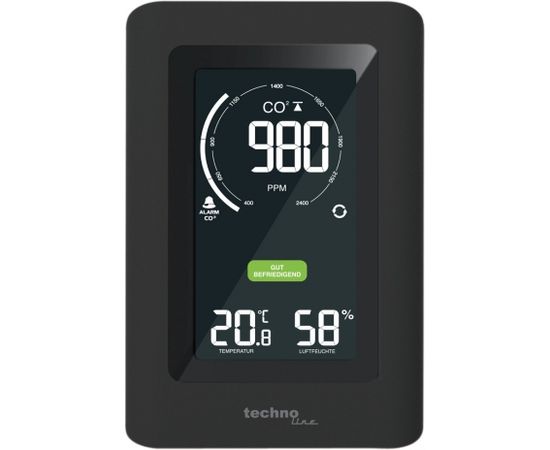 Technoline WL 1030 Black AC/Battery Meteoroloģiskās stacijas