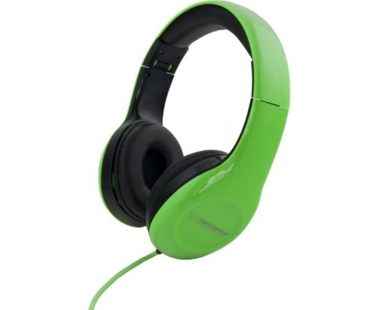 Esperanza EH138G headphones/headset Head-band Black,Green