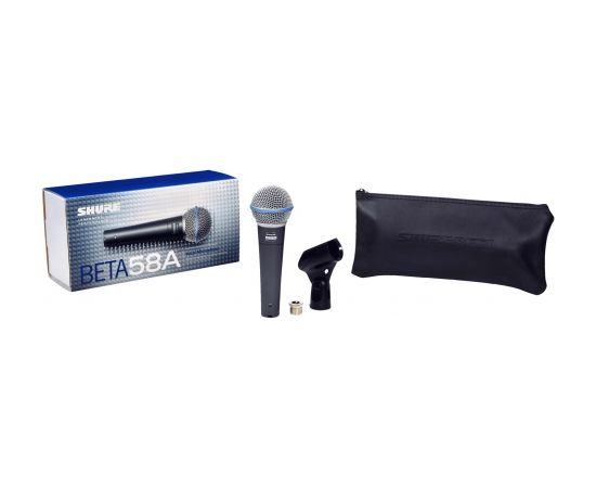 Shure Beta 58A - dynamic, supercardioid, vocal microphone