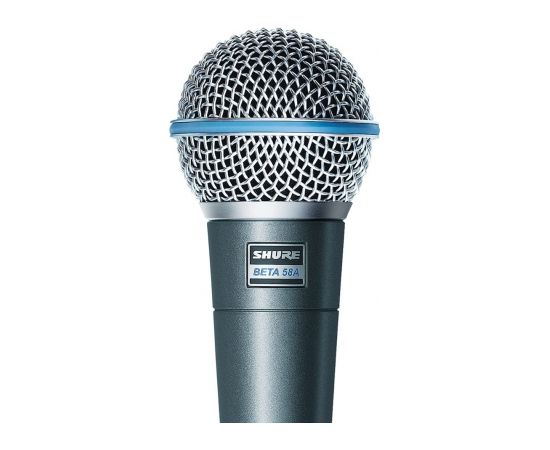 Shure Beta 58A - dynamic, supercardioid, vocal microphone