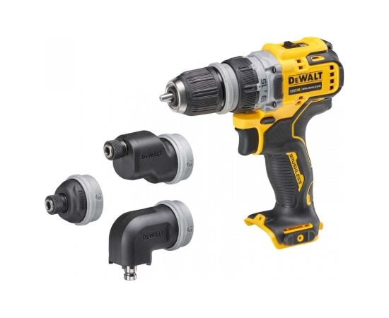 DEWALT DCD703NT-XJ  Akumulatora urbjmašīna ar 4 maināmām galviņām 12V (bez akumulatora un lādētāja)