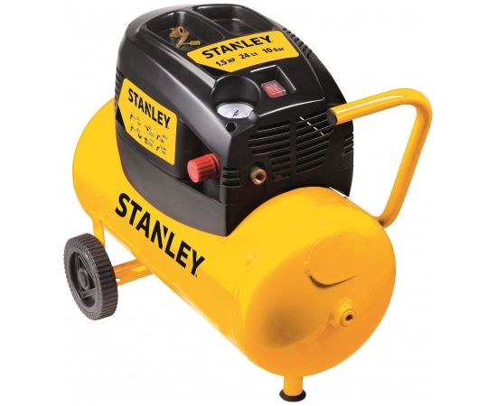 Stanley Kompresors D200/10/24, 10bar, 1100W, 95 l/min, 24l, B6CC304STN004