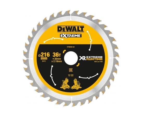 Dewalt DT99569-QZ Zāģripa XR 216mm x 30mm 36T CSB