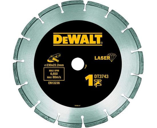 DeWALT DT3743-XJ  Dimanta ripa 230mm