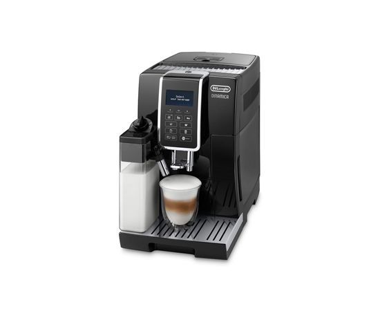 Delonghi Coffee maker DINAMICA ECAM 350.55 B Pump pressure 15 bar, Built-in milk frother, Coffee maker type Fully automatic, 1450 W, Black