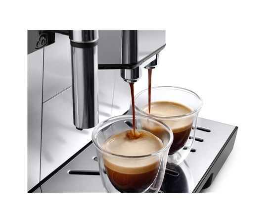 Delonghi ECAM 350.55 B DINAMICA Coffee maker, 15 bar, Built-in milk frother, Fully automatic, 1450 W, Black