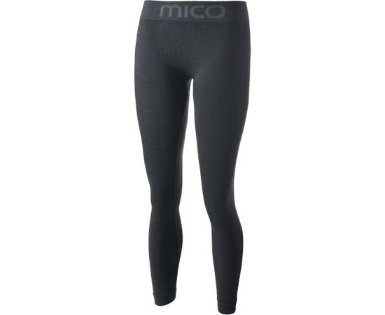 Mico Woman Long Tights SuperThermo Merino / Melna / S / M