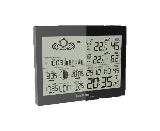 TECHNOLINE WS 6760 Weather Station Laika apstākļu stacija Meteoroloģiskās stacijas