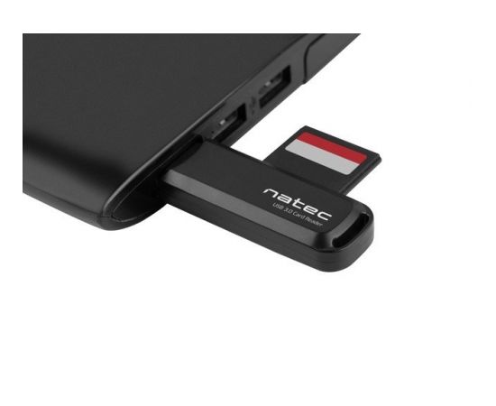 NATEC Scarab 2 card reader Black USB 3.0 Type-A