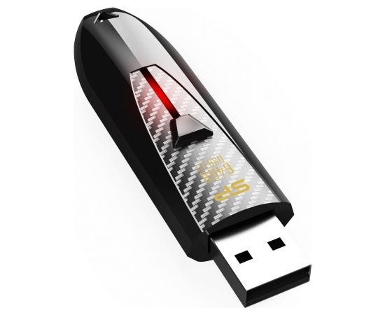 SILICON POWER Blaze B25 Pendrive USB flash drive 64GB USB 3.2 Gen 1 (SP064GBUF3B25V1K) Black