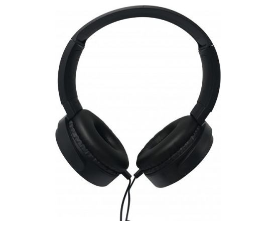 REBELTEC MONTANA BLACK HEADPHONES (MICROPHONE)