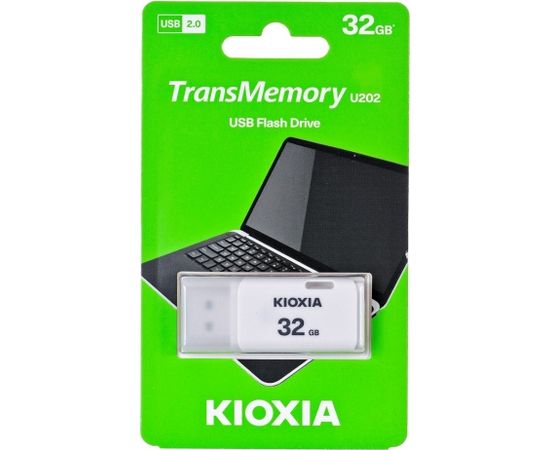 Kioxia TransMemory U202 USB flash drive 32 GB USB Type-A 2.0 White