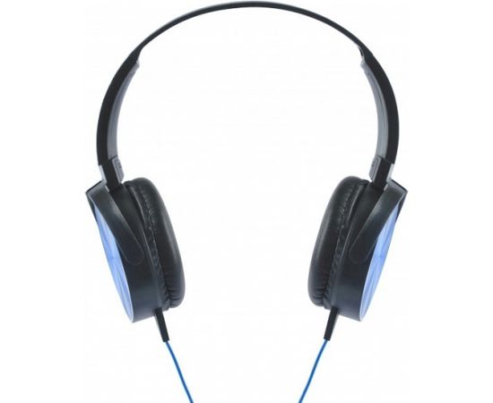 REBELTEC MONTANA BLUE HEADPHONES (MICROPHONE)
