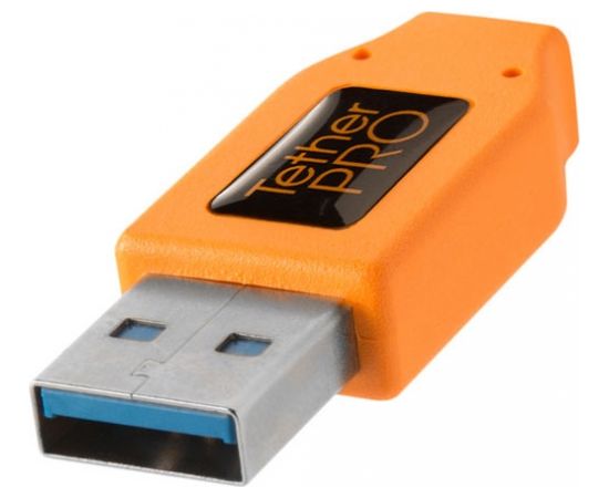 Tether Tools cable USB - USB-C 4.6m, orange