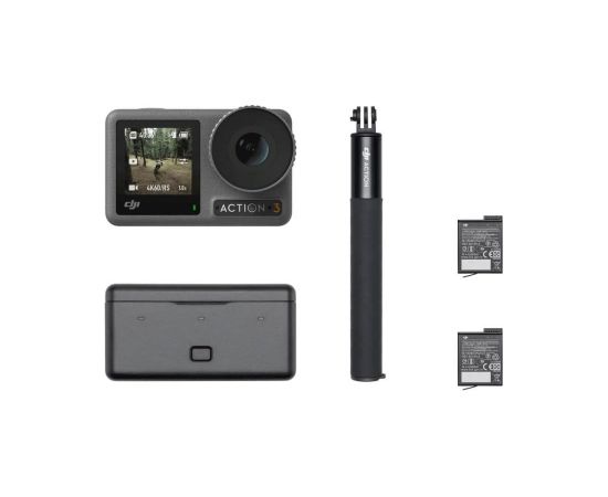 (Ir veikalā) DJI Osmo Action 3 Adventure Combo 4K Camera 120fps