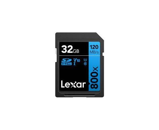 (Ir veikalā) SDHC 32GB UHS-I/LSD0800032G-BNNNG LEXAR V10