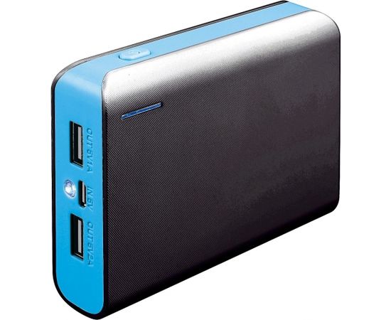 Platinet power bank 6000mAh + фонарик, синий (PMPB6BBL)