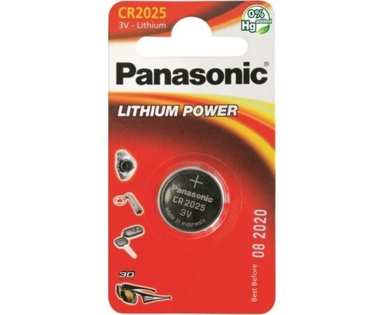 Panasonic baterija CR2025/4B