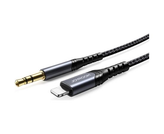 Joyroom SY -A02 audio kabelis lightning -> 3,5 mm 2m melns (EU blisteris)