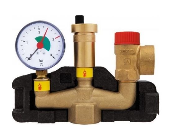 Afriso katla drošības grupa KSG Maxi, 120°C, 3bar, līdz 100kW