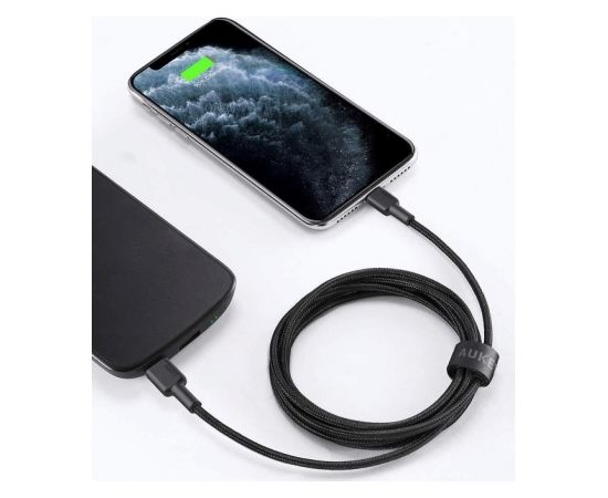 AUKEY CB-CL03 USB cable Quick Charge USB C-Lightning | 2m | Black