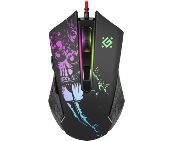 Gaming, optic, wired mouse  DEFENDER GM-933 SIN'SISTER 7200dpi 6P RGB