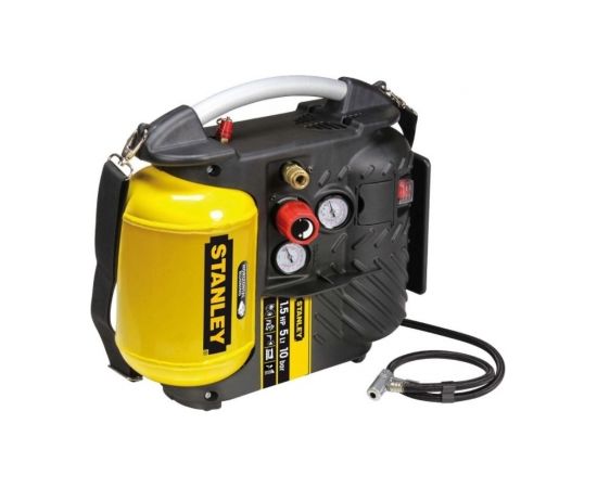 STANLEY Bezeļļas kompresors 1100W 5L 10bar. 180l/min AIR-BOSS