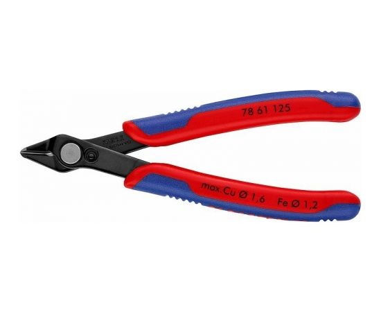 Knaibles elektronikai (Cu-1.6mm/Fe-1.2mm) 125mm Knipex