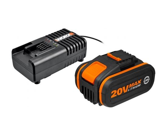 Battery 20V 4,0Ah + charger 2A WORX