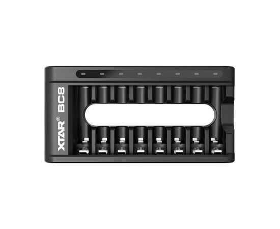 XTAR BC8 battery charger  R03 / AAA and R6 / AA Li-ion 1,5V / NiMH