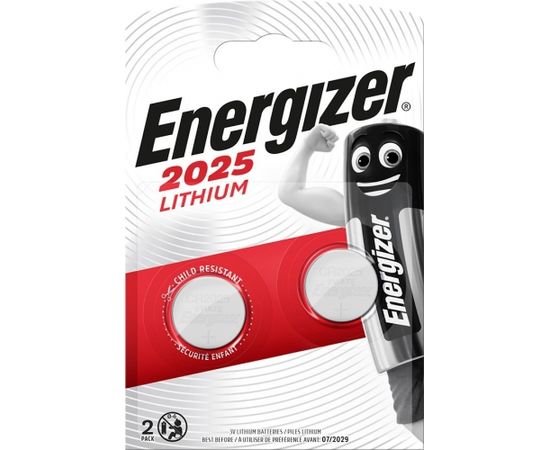 SPECIALIZED ENERGIZER BATTERIES CR2025 2 PIECES