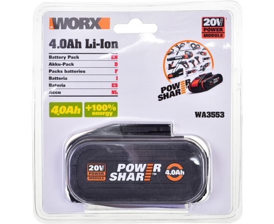 WORX WA3553 power tool battery / charger