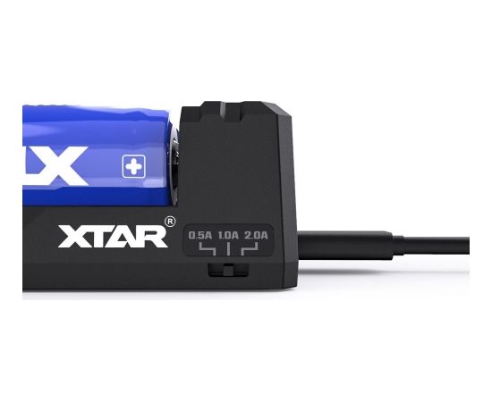 XTAR FC2 battery charger for Li-ion / Ni-MH cylindrical batteries, 18650 20700 21700 AA AAA