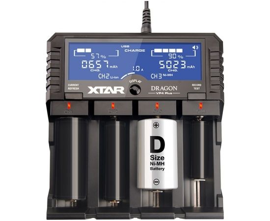 XTAR DRAGON VP4 Plus Household battery AC, Cigar lighter, DC