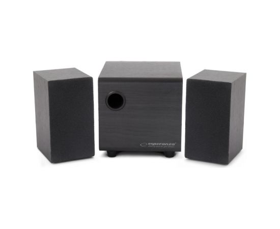 Esperanza EP123 speaker set 2.1 channels 12 W Black, Gray