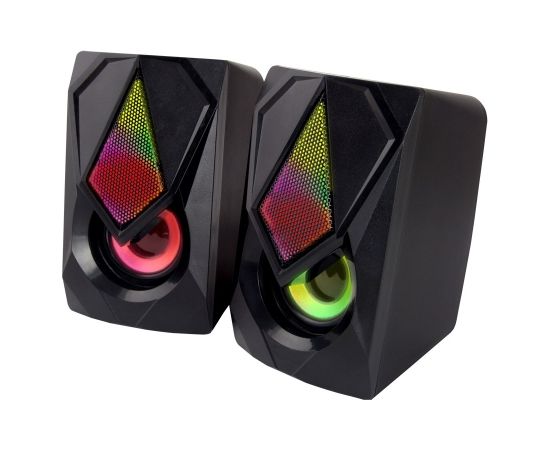 Esperanza EGS102 Speakers 2.0 USB LED 5 W Black