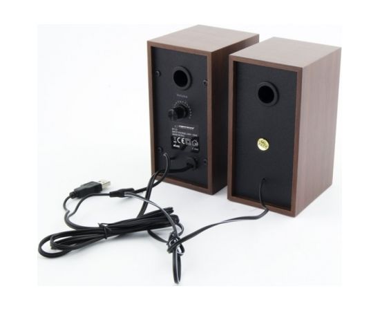 Esperanza 2.0 FOLK speaker set 2.0 channels 6 W Wood