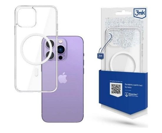 3MK  
       Apple  
       iPhone 14 Pro MagSafe Case 
     Transparent