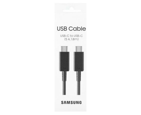 Samsung USB-C to USB-C Cable EP-DX510 (5A) 1,8m Black