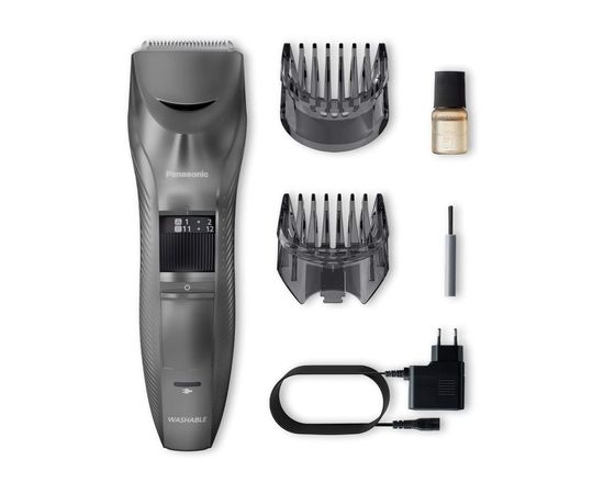 Panasonic Hair clipper ER-GC63-H503 Operating time (max) 40 min, Number of length steps 39, Step precise 0.5 mm, Built-in rechargeable battery, Black, Cordless or corded