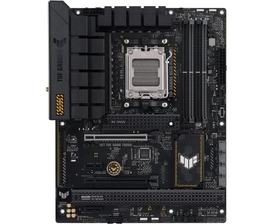 Asus TUF GAMING B650-PLUS WIFI Processor family AMD, Processor socket  AM5, DDR5 DIMM, Memory slots 4, Supported hard disk drive interfaces 	SATA, M.2, Number of SATA connectors 4, Chipset  AMD B650, ATX