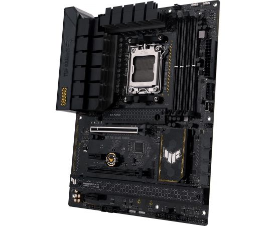 Asus TUF GAMING B650-PLUS WIFI Processor family AMD, Processor socket  AM5, DDR5 DIMM, Memory slots 4, Supported hard disk drive interfaces 	SATA, M.2, Number of SATA connectors 4, Chipset  AMD B650, ATX